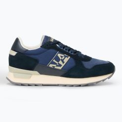 Buty męskie Napapijri Stab. Niebieskie trekkingi męskie Napapijri, trekkingowe. Za 389.99 zł.