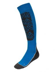 Skarpety narciarskie VOLKL SKI PRO. Niebieskie skarpety damskie Völkl, bez wzorów, z elastanu. Za 55.00 zł.