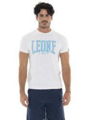 Koszulka męska z krótkim rękawem Summer Vibes. Zielone koszulki sportowe męskie LEONE 1947 APPAREL, na lato, m, bez wzorów, z bawełny, bez kołnierzyka, bez ramiączek, na fitness i siłownię. Za 164.19 zł.
