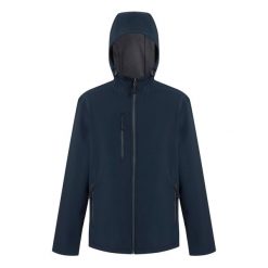 Kurtka Softshellowa Męska 2 Warstwy. Niebieskie kurtki sportowe męskie Regatta, m, bez wzorów, z softshellu, trekkingowe. Za 165.99 zł.