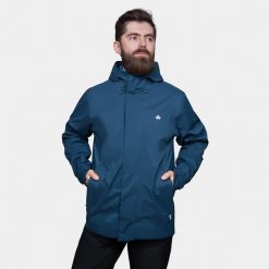 Kurtka męska 2-warstwowa Alpinus Arys. Niebieskie kurtki męskie Alpinus, m, bez wzorów, sportowe, bez kaptura. Za 279.99 zł.