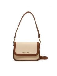 Valentino Torebka Atena Re VBS9PS09 Beżowy. Brązowe torebki do ręki damskie Valentino, bez wzorów, z materiału, bez dodatków. Za 549.99 zł.