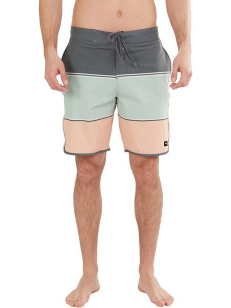 Spodenki plażowe męskie FUNDANGO Neal Boardshort. Czerwone kąpielówki męskie Fundango, m, bez wzorów, z materiału, żeglarskie. Za 299.00 zł.