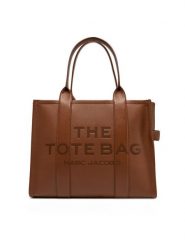 Marc Jacobs Torebka The Leather Large Tote Bag H020L01FA21 Brązowy. Brązowe torebki do ręki damskie Marc Jacobs, bez wzorów, ze skóry, bez dodatków. Za 2,499.00 zł.