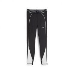 Spodnie treningowe damskie Puma Fit Train Strong. Czarne legginsy damskie Puma, l, bez wzorów. Za 322.00 zł.