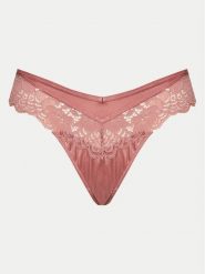 Hunkemöller Figi brazylijskie Lainey 205444 Różowy. Czerwone figi damskie Hunkemöller, xl, bez wzorów, z syntetyku. Za 49.99 zł.