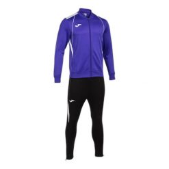 Dziecięcy dres Joma Championship VII. Białe spodnie sportowe dla chłopców Joma, bez wzorów, z dresówki, sportowe, na fitness i siłownię. Za 374.00 zł.