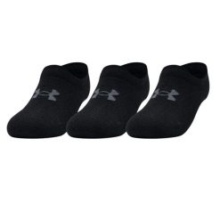 Męskie Skarpety Treningowe Ultra Lo (zestaw 3 Sztuk). Czarne skarpety męskie Under Armour, bez wzorów. Za 78.99 zł.