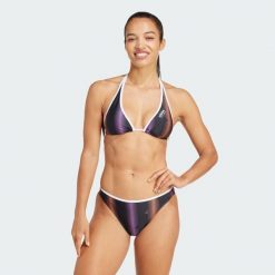 Bikini Tiro Neckholder. Białe bikini damskie Adidas, s, bez wzorów. W wyprzedaży za 212.55 zł.