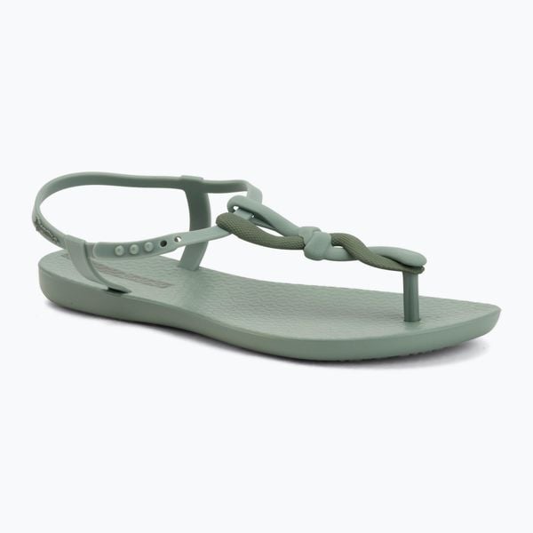 Sandały damskie Ipanema Class Daily. Zielone sandały damskie Ipanema, bez wzorów, z materiału, bez obcasa, bez zapięcia. Za 73.99 zł.