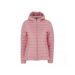 Lekka kurtka puchowa damska z kapturem JOTT Cloe. Czerwone kurtki damskie jott, bez wzorów, z puchu, z kapturem. Za 761.00 zł.