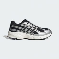 BUTY TECHNOCHAOS 2000. Czarne obuwie sportowe damskie Adidas, bez wzorów, z gumy, do biegania. Za 369.00 zł.