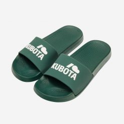 Klapki Kubota Basic Ciemnozielone. Klapki męskie Kubota, bez wzorów, z materiału. Za 69.99 zł.