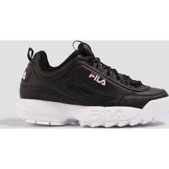 FILA Buty sportowe Disruptor Low Wmn - Black. Czarne obuwie sportowe damskie Fila, z materiału. Za 485.95 zł.