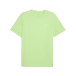 Męska koszulka Essentials z małym logo No. 1 PUMA Spring Fern Green. Zielone buty sportowe męskie Puma, m, bez wzorów, bez kołnierzyka, bez ramiączek, na fitness i siłownię. Za 170.50 zł.