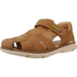Sandały PABLOSKY 520894P Brązowy. Brązowe sandały męskie Pablosky, ze skóry, bez zapięcia. Za 236.99 zł.