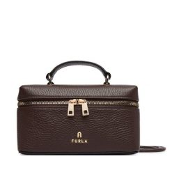 Torebka Furla. Brązowe torebki do ręki damskie Furla, bez wzorów, bez dodatków. Za 944.99 zł.