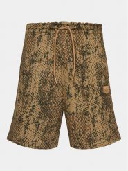 Alpha Industries Szorty sportowe Essentials 146363C Brązowy Regular Fit. Brązowe krótkie spodenki sportowe męskie Alpha Industries, m, bez wzorów, z bawełny. Za 219.99 zł.