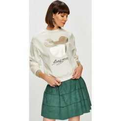 Tally Weijl - Bluza. Szare bluzy damskie marki TALLY WEIJL, z aplikacjami, z bawełny. Za 99.90 zł.