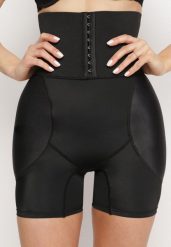 Czarna Bielizna Modelująca z Gorsetem Natinell. Czarna bielizna wyszczuplająca Born2be. Za 84.99 zł.