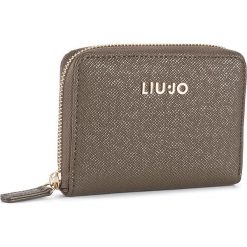 Duży Portfel Damski LIU JO - Zip Around Medio Ann N67093 E0087 Pale Brown Met W9863. Portfele damskie marki Liu Jo. W wyprzedaży za 219.00 zł.