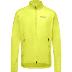 Kurtka wodoodporna Gore Concurve. Żółte kurtki męskie Gore Wear, m, bez wzorów, bez kaptura. Za 524.20 zł.