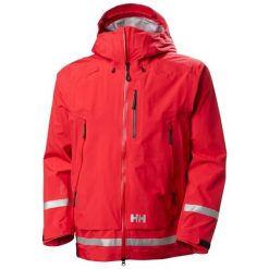 Kurtka narciarska z kapturem Helly Hansen Unit 3L. Czerwone kurtki męskie Helly Hansen, na zimę, l, bez wzorów, narciarskie. Za 2,266.50 zł.