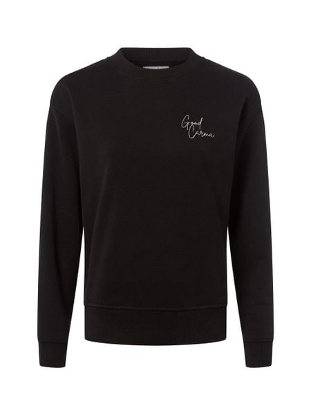 Marie Lund Bluza Kobiety Materiał dresowy czarny, L. Czarne bluzy damskie Marie Lund, l, bez wzorów, z bawełny, bez kaptura. Za 139.95 zł.