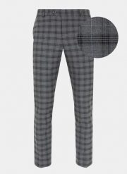 PAKO LORENTE – Spodnie męskie garniturowe P21SF-6G-060-S. Szare eleganckie spodnie męskie Pako Lorente, m, bez wzorów. Za 119.99 zł.