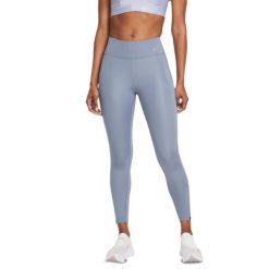 Odzież Nike. Niebieskia legginsy damskie Nike, bez wzorów. Za 328.99 zł.