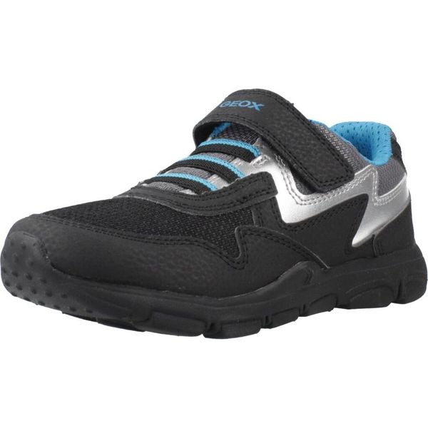Buty GEOX J NEW TORQUE BOY Czarny. Czarne trekkingi męskie Geox, trekkingowe. Za 195.99 zł.