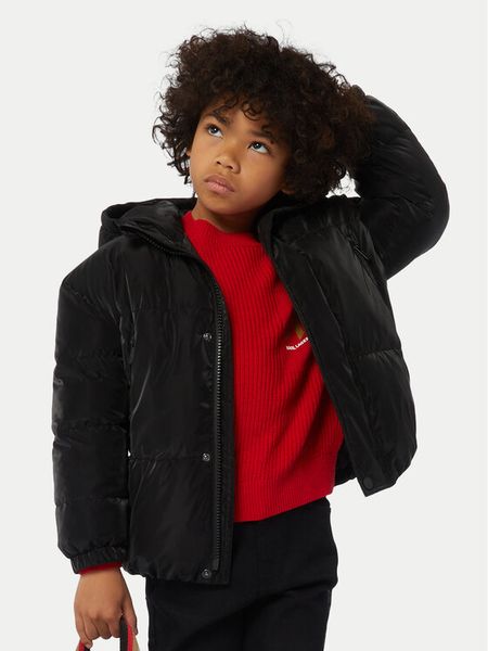 Karl Lagerfeld Kids Kurtka zimowa Z30274 D Czarny Regular Fit. Czarne buty zimowe chłopięce Karl Lagerfeld Kids, na zimę, bez wzorów, z syntetyku, bez kaptura. Za 509.99 zł.