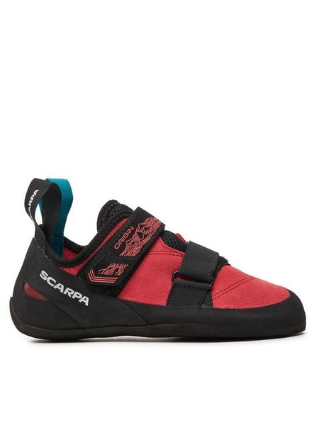 Scarpa Buty wspinaczkowe Origin V 70082-002/1 Koralowy. Pomarańczowe obuwie sportowe damskie Scarpa, bez wzorów, ze skóry, wspinaczkowe. Za 339.99 zł.