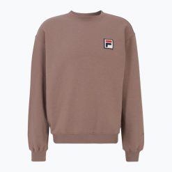 Bluza FILA Broby Crew Neck. Brązowe bluzy męskie Fila, l, bez wzorów, z bawełny, bez kaptura. Za 319.99 zł.