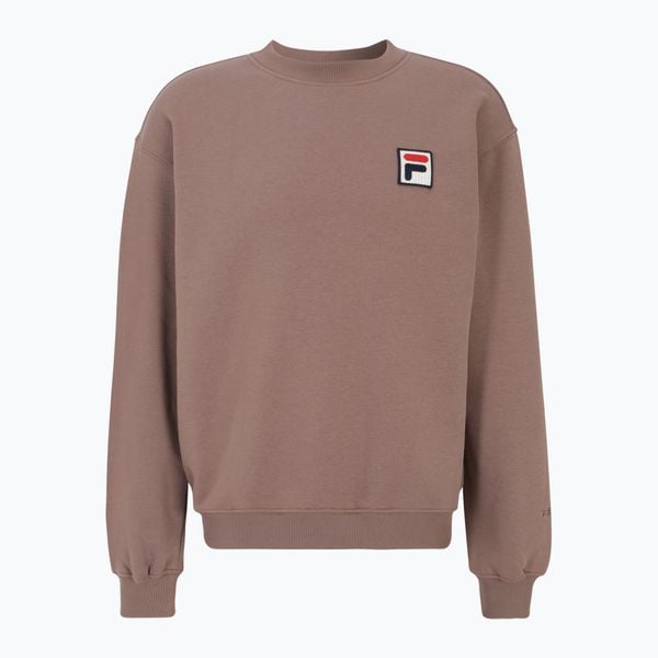 Bluza FILA Broby Crew Neck. Brązowe bluzy damskie Fila, s, bez wzorów, z bawełny, bez kaptura. Za 272.99 zł.