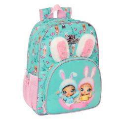 Plecak szkolny NA!NA!NA! SURPRISE Bunny Turkusowy. Czerwone torby i plecaki dziecięce safta, z materiału. Za 218.15 zł.