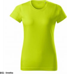 MALFINI Basic Free F34 - ADLER - Koszulka damska, 160 g/m, - limetka S. T-shirty damskie Malfini, m, bez wzorów, bez kołnierzyka. Za 23.54 zł.