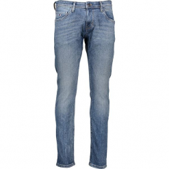 Dżinsy " Troy" - Slim fit - w kolorze niebieskim. Niebieskie jeansy męskie Tom Tailor Adults. W wyprzedaży za 173.95 zł.
