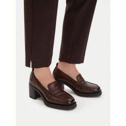Mokasyny G-Star. Brązowe mokasyny damskie G-Star, retro. Za 239.99 zł.