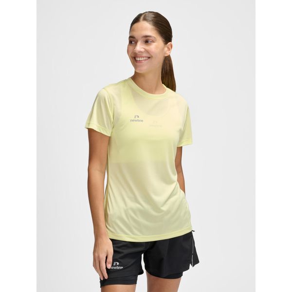 Damski jersey Newline Beat. Szare koszulki sportowe damskie Newline, l, bez wzorów, z jersey, sportowe, bez kołnierzyka. W wyprzedaży za 80.35 zł.