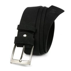 Pasek skórzany BELTIMORE r.85-100 cm A84 czarny. Czarne paski damskie bez wzorów. Za 60.49 zł.