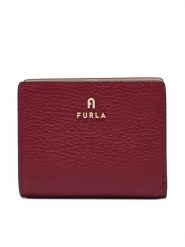 Furla Portfel Camelia S Compact WP00307 HSF000 CGQ00 Brązowy ciemny. Brązowe portfele damskie Furla, bez wzorów, ze skóry. Za 629.99 zł.