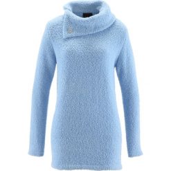 Sweter bonprix lodowy niebieski. Swetry damskie marki KALENJI. Za 54.99 zł.