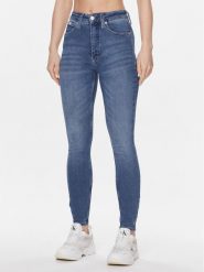 Calvin Klein Jeans Jeansy J20J222144 Niebieski Super Skinny Fit. Niebieskie jeansy damskie Calvin Klein Jeans. Za 239.99 zł.
