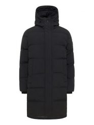 Mustang Płaszcz zimowy Leroy 1016897 Czarny Regular Fit. Czarne kurtki męskie Mustang, na zimę, l, bez wzorów, z syntetyku, bez kaptura. Za 799.99 zł.