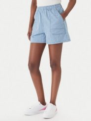 Roxy Szorty jeansowe Stay Wavy ERJDS03345 Błękitny Regular Fit. Niebieskie szorty damskie Roxy, xl, bez wzorów, z bawełny. Za 239.99 zł.