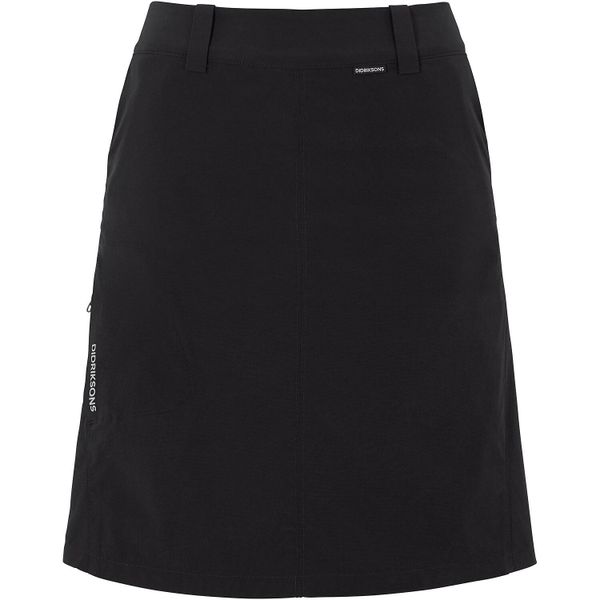 Spódnica damska Didriksons Liv. Czarne spódnice damskie Didriksons, bez wzorów, z materiału, eleganckie, dopasowane. Za 345.15 zł.