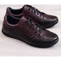 Półbuty męskie skórzane casual bordowe Gregor 2006 - bordowy. Półbuty na co dzień męskie Gregor. Za 130.00 zł.