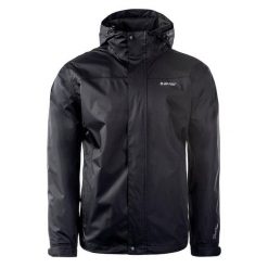 Męska Kurtka Resti. Czarne kurtki sportowe męskie Hi-tec, m, bez wzorów, trekkingowe. Za 212.99 zł.