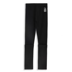 Legginsy dziecięce turystyczne ocieplane prążkowane Lemon Explore ZL4 czarne. Czarne legginsy dla dziewczynek LEMON explore, bez wzorów, z bawełny. Za 109.90 zł.